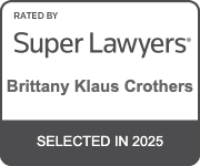 Rated By Super Lawyers | Brittany Klaus Crothers | Selected In 2025